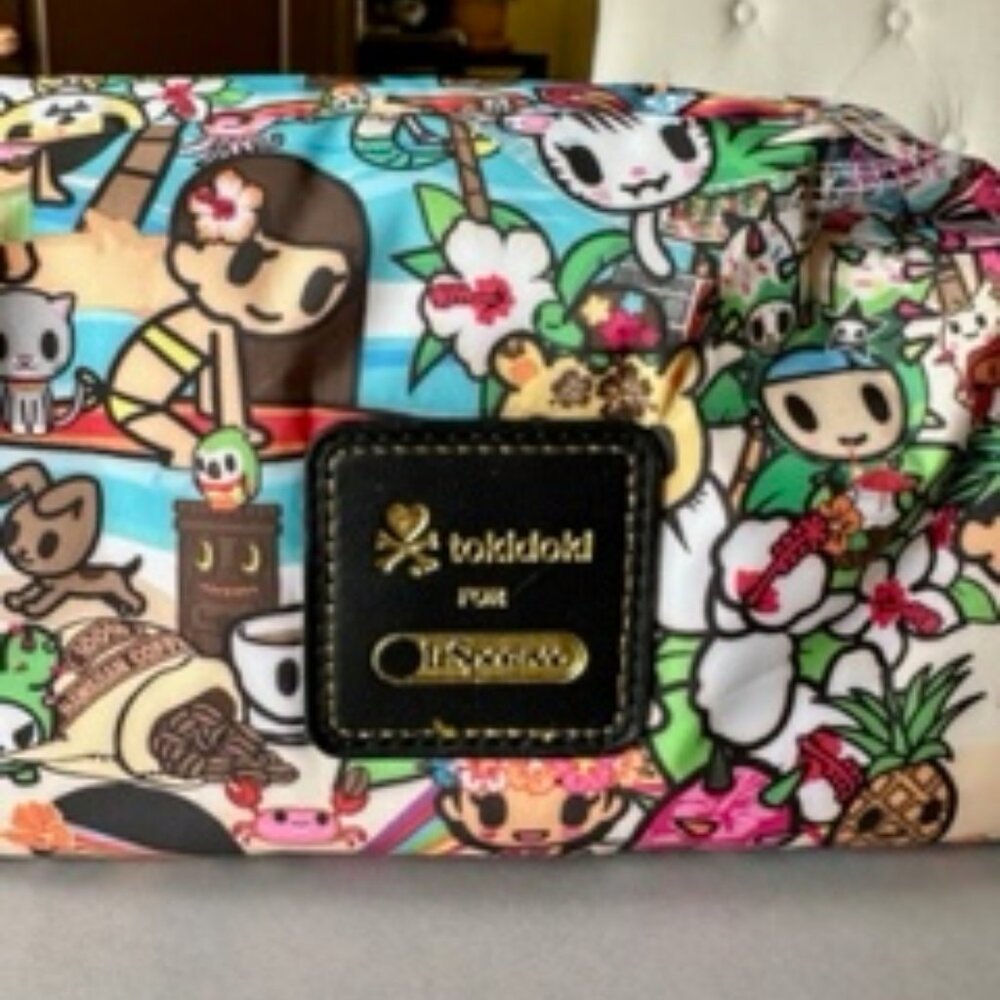 Tokidoki LeSportsac Limited Edition Hawaii Design Cosmetic Accessories Pouch Bag